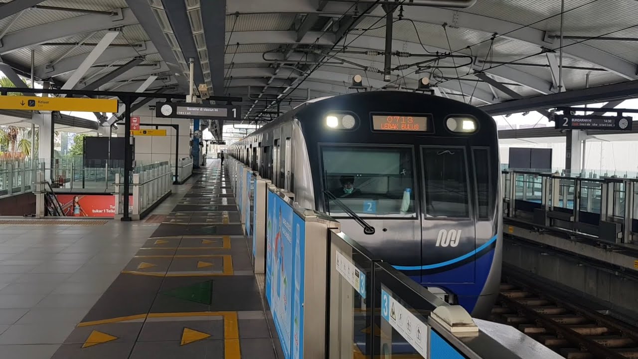 MRT Jakarta | Stasiun Lebak Bulus | Trainspoting