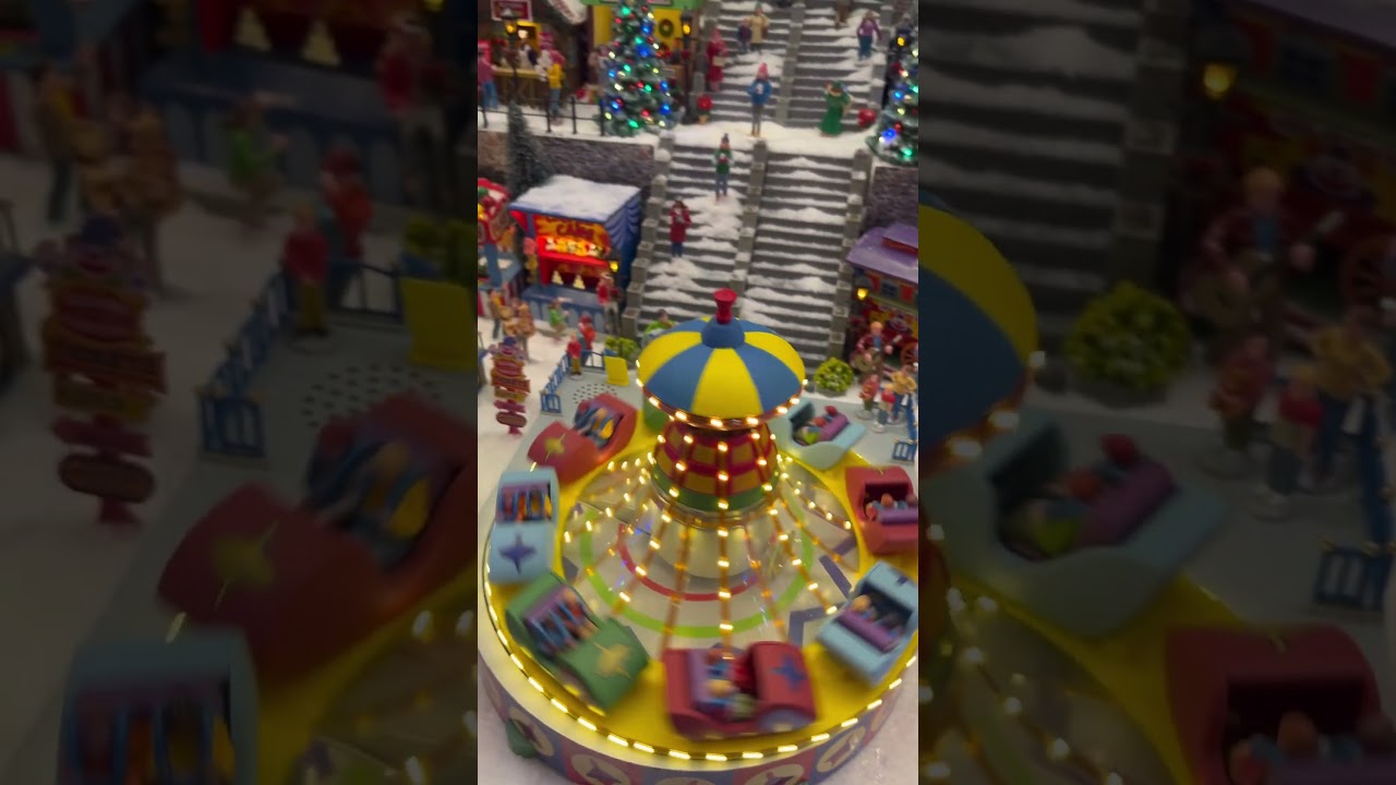 villaggio Lemax in vetrina | Natale 2025