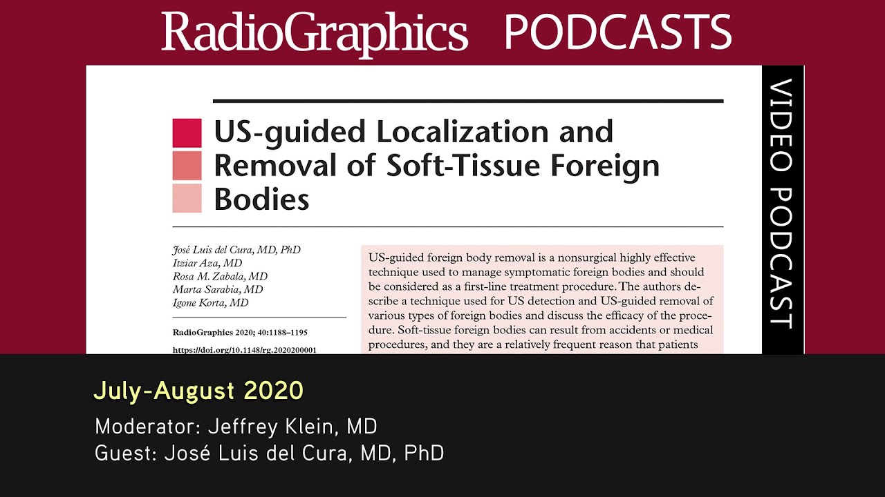 US-guided Localization and Removal of Soft-Tissue Foreign Bodies