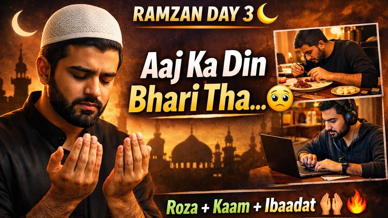Ramzan Day 3🌙 | Alhamdulillah  🤍