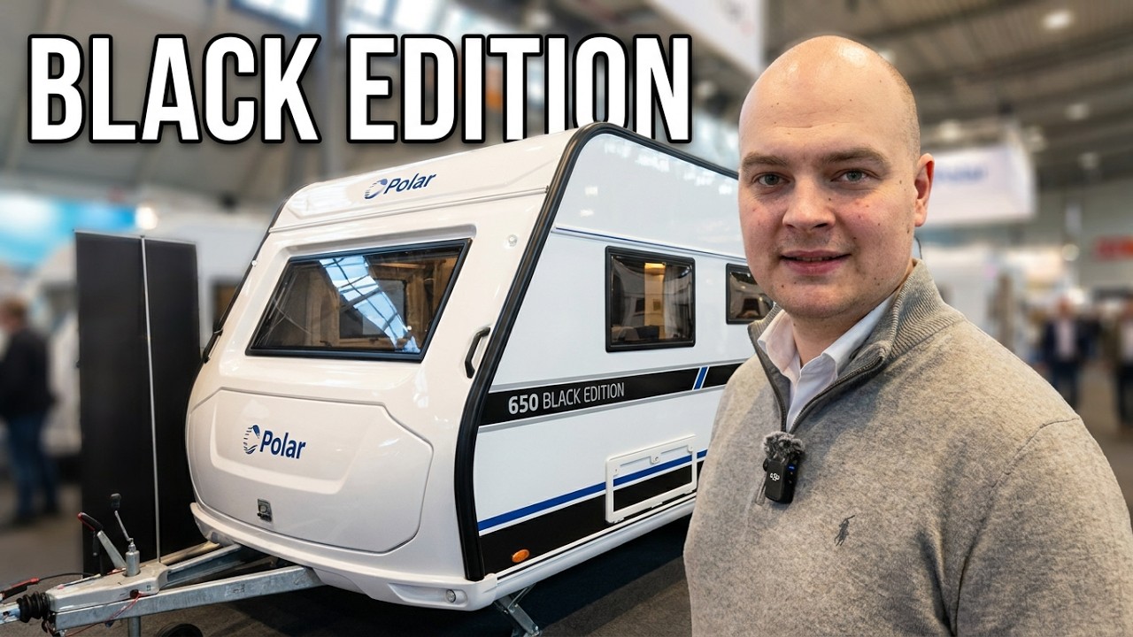Polar 650 Black Edition - Winterfester Wohnwagen aus dem hohen Norden