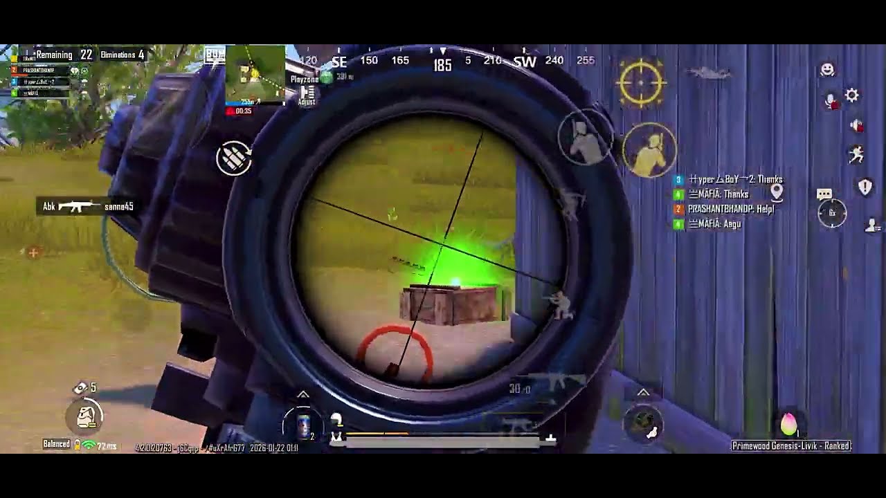 BGMI Highlights shorts action gameplay mitral op