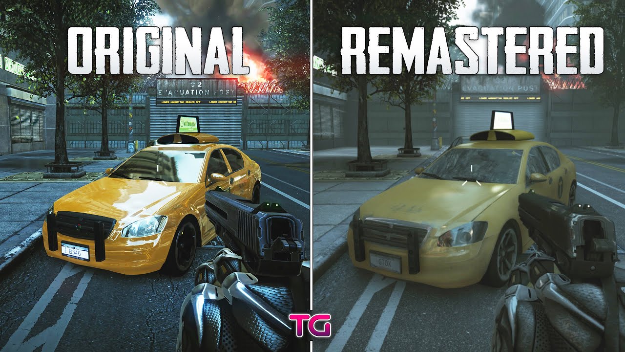 Crysis 2 : Original vs Remastered - Why so Bad?