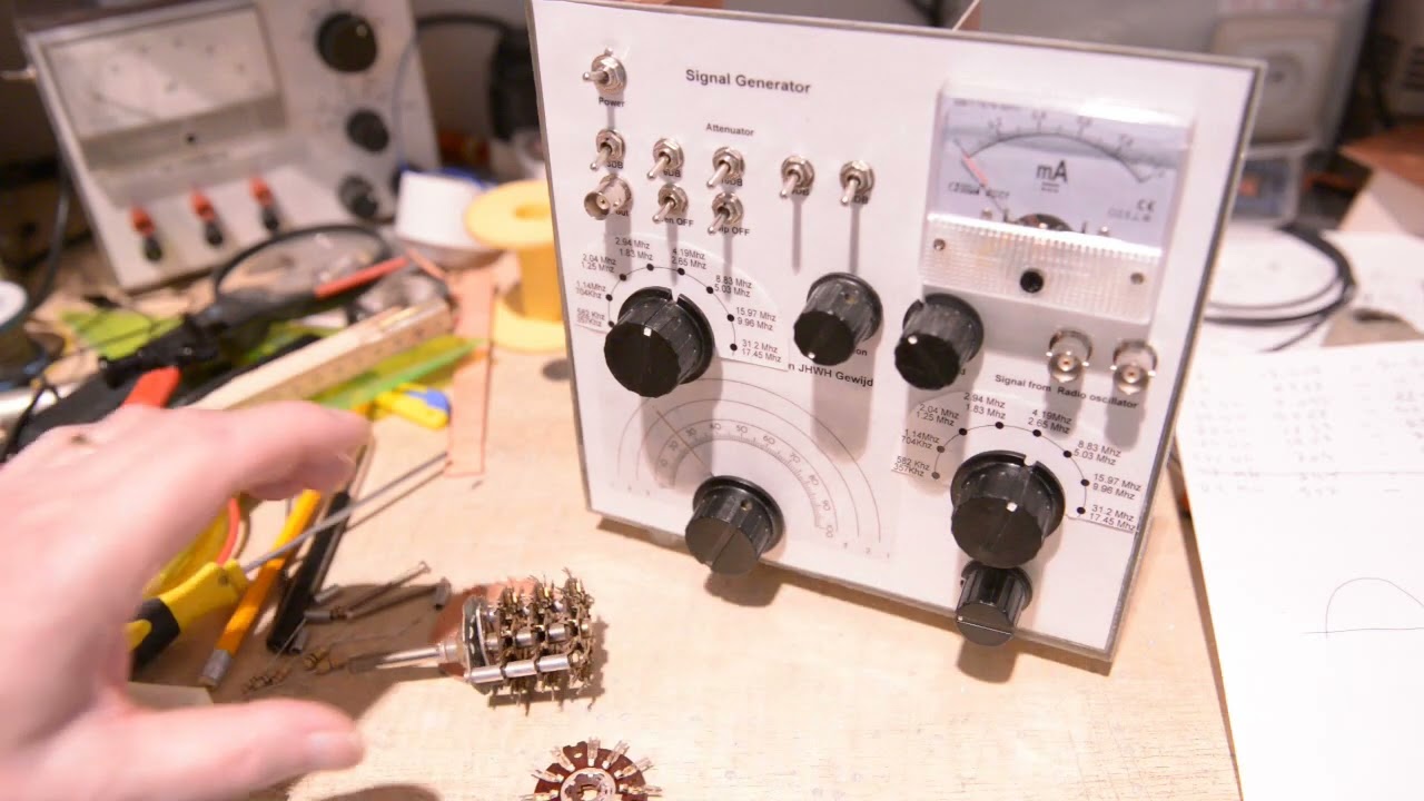Project build signal generator with dip function part8