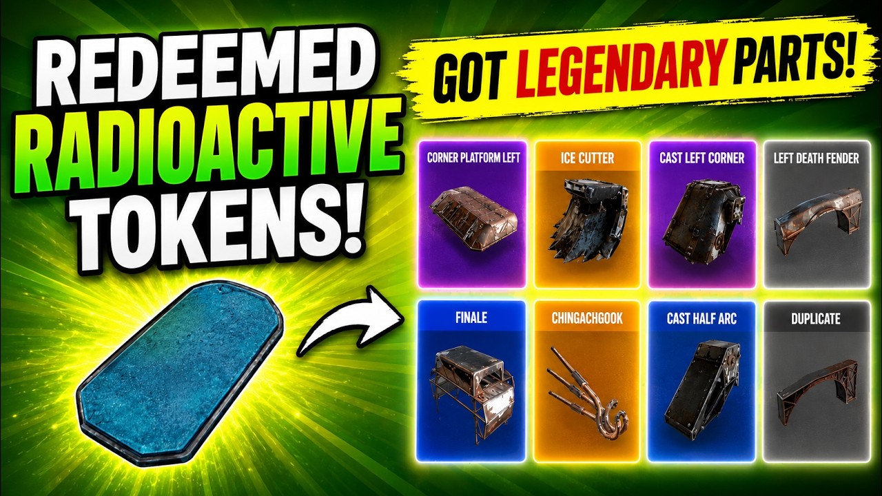 😱 RADIOACTIVE TOKENS GAVE ME LEGENDARY LOOT! | Crossout Mobile