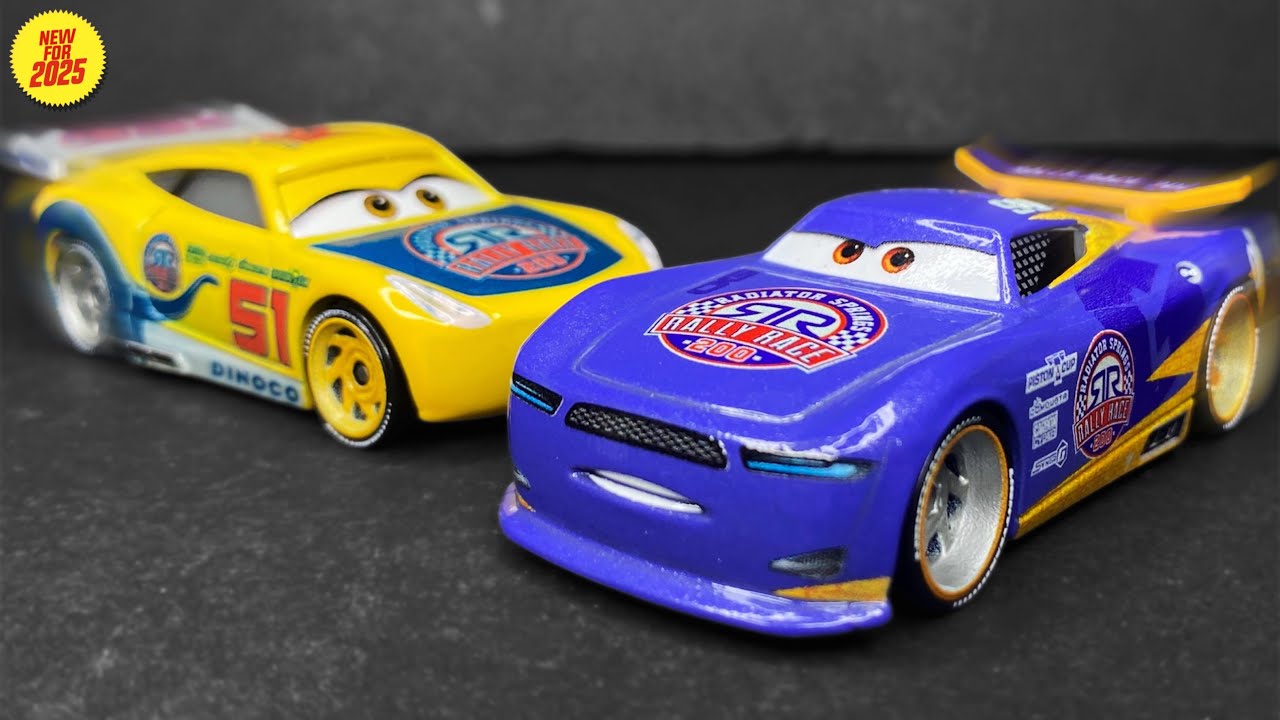 Mattel Rally Race Cruz Ramirez & Danny Swervez 2025 RS Race & Rescue Disney Pixar Cars Die-Cast