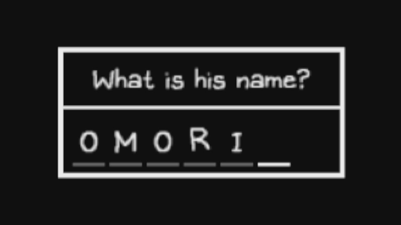 Naming yourself 