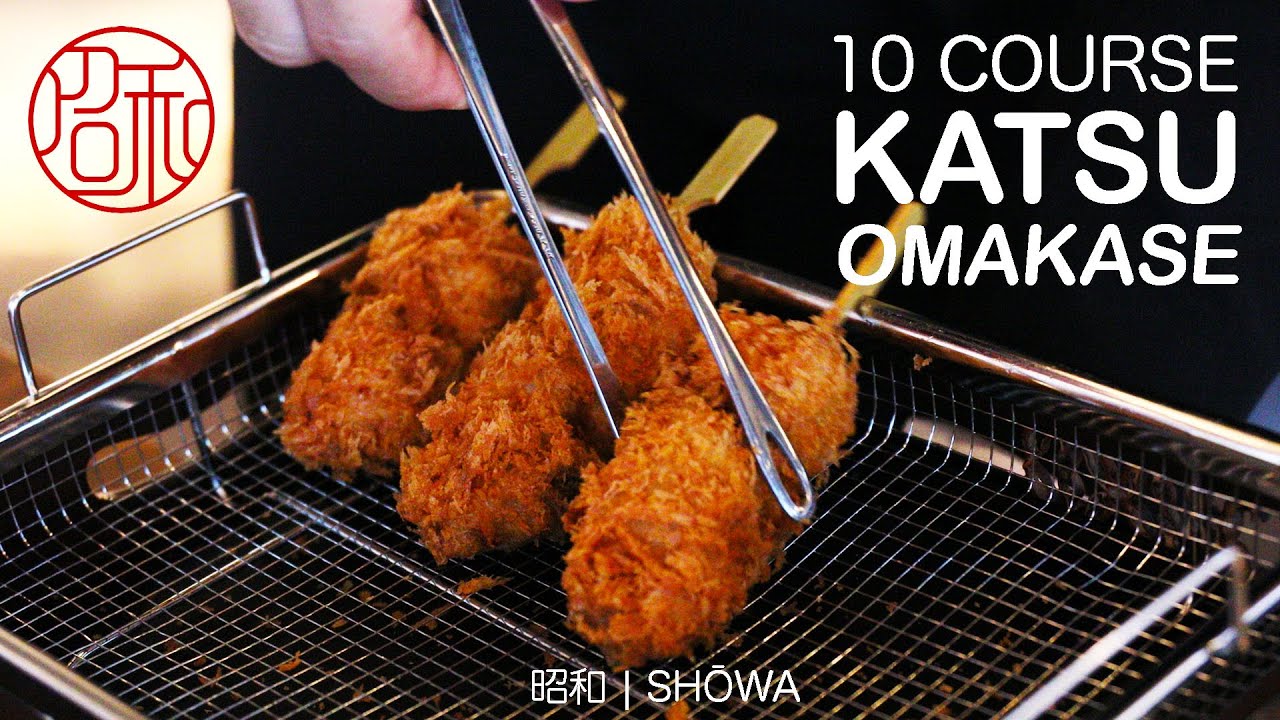 $150 First Katsu Omakase is a One-Of-A-Kind Experience In San Francisco! ─ 昭和 • Shōwa