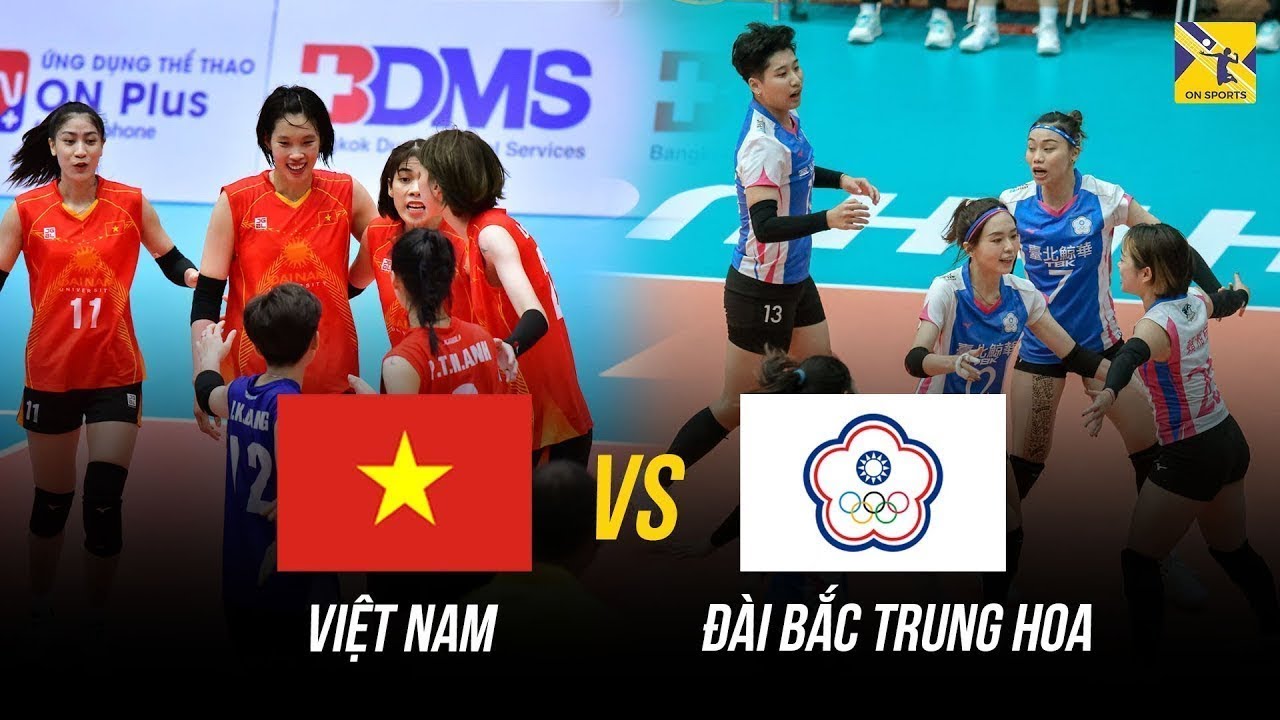 Full HD | VIỆT NAM vs ĐÀI BẮC TRUNG HOA | Thanh Thúy phô diễn đẳng cấp, gánh team thần sầu
