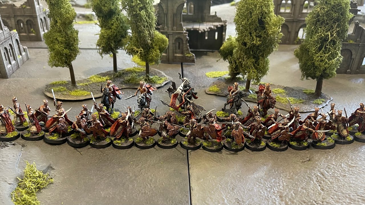 Halls of Thranduil -800pt- Army Showcase