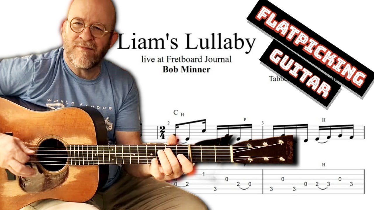 Bob Minner - Liam's Lullaby TAB - acoustic guitar tabs (PDF + Guitar Pro)