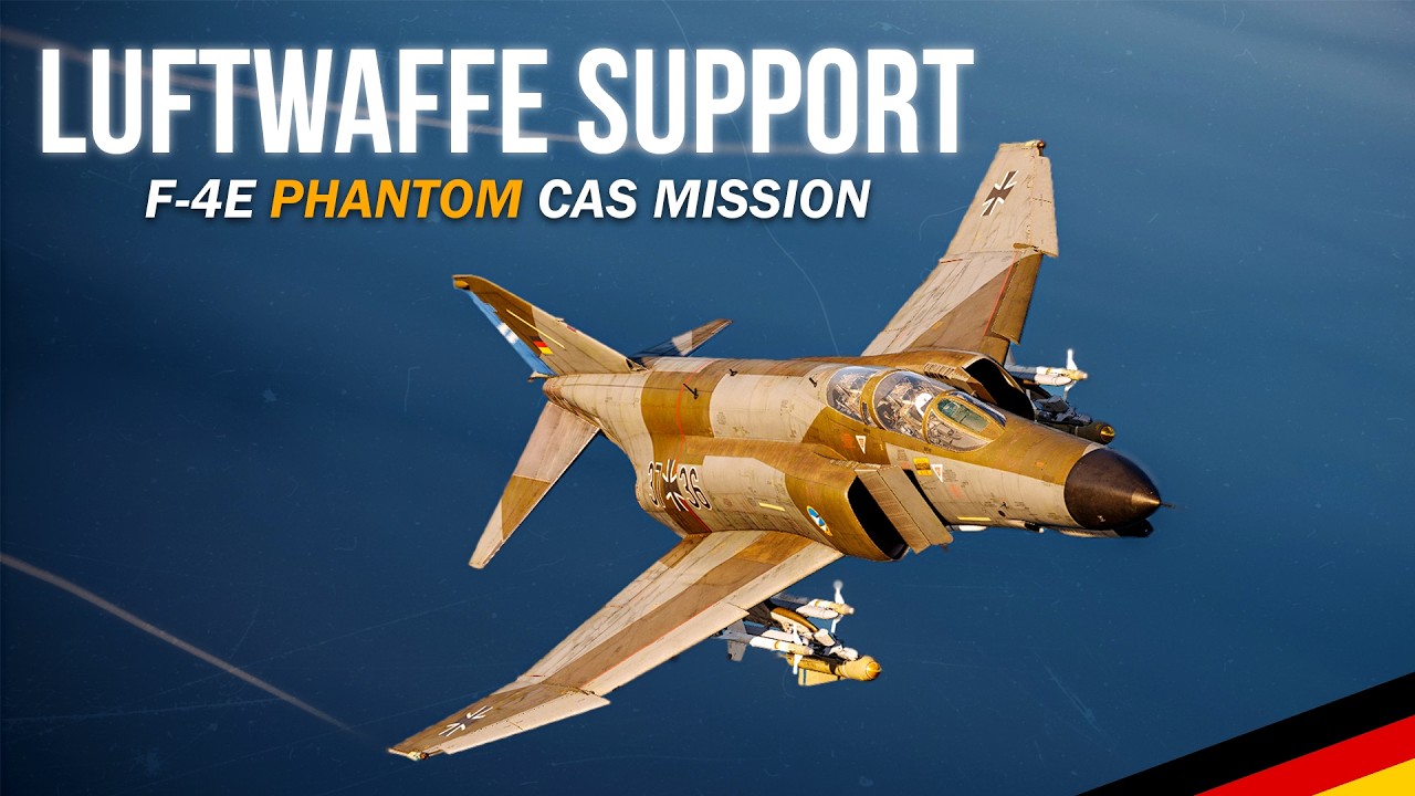Supporting Troops on the Ground | DCS F-4E Phantom CAS Mission