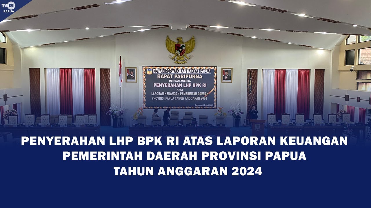 SIARAN LANGSUNG SIDANG PARIPURNA DPR PAPUA