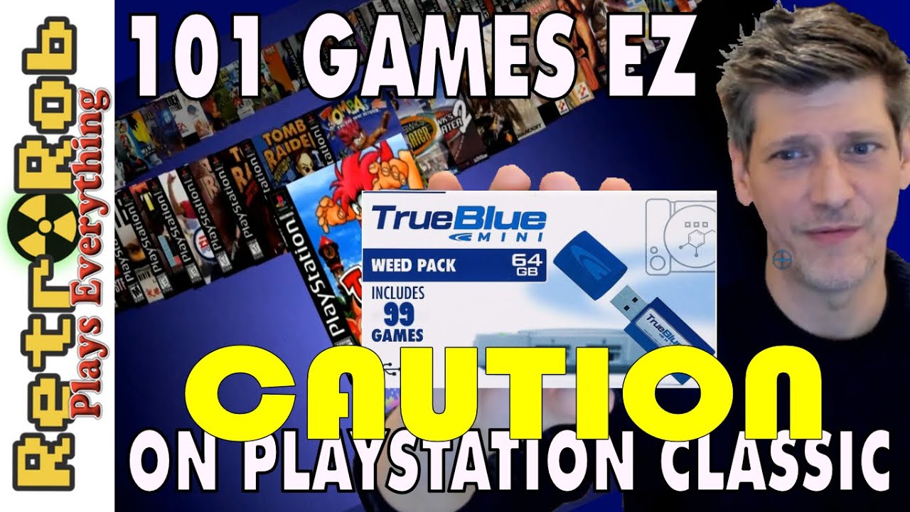 🕹️ 101 Games on PS Classic for $23: The Petforu TrueBlue Mini 🕹️