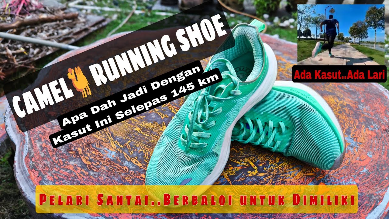 Camel Running Shoe - Kasut Lari Carbon Plate Murahan Untuk Pelari Santai