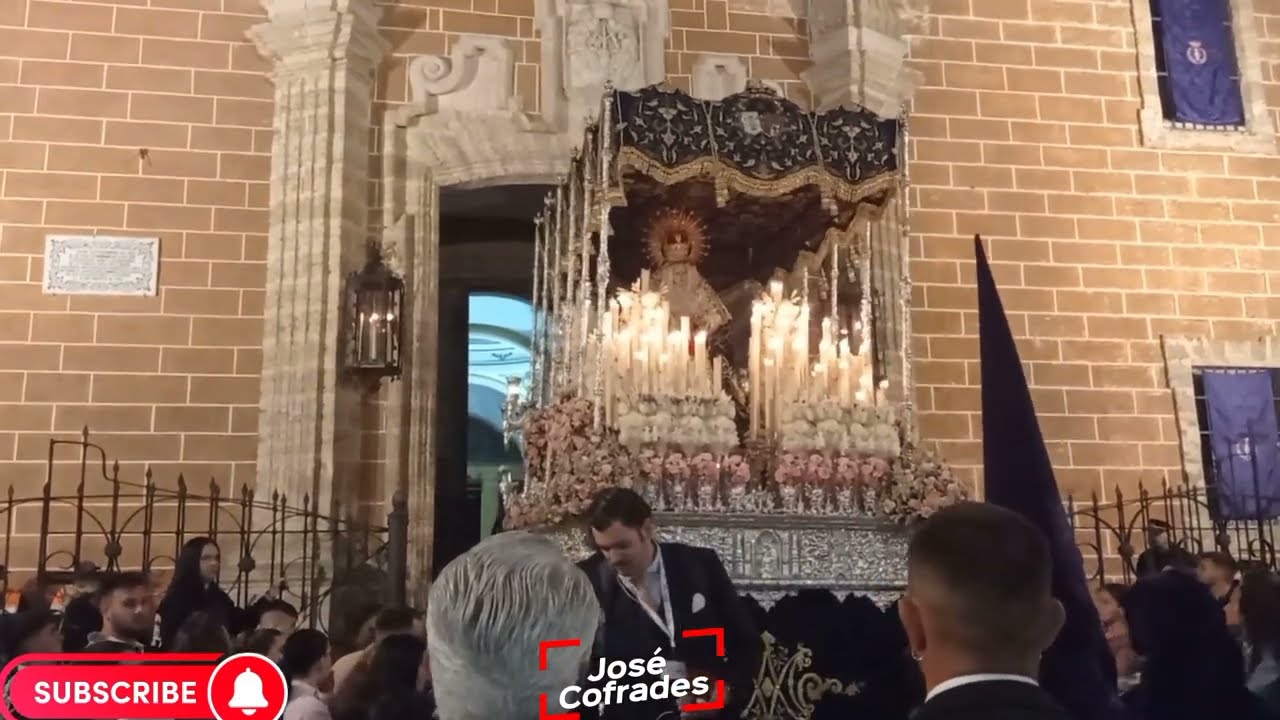 Semana Santa San Fernando: Recogida Virgen Lagrimas 2023