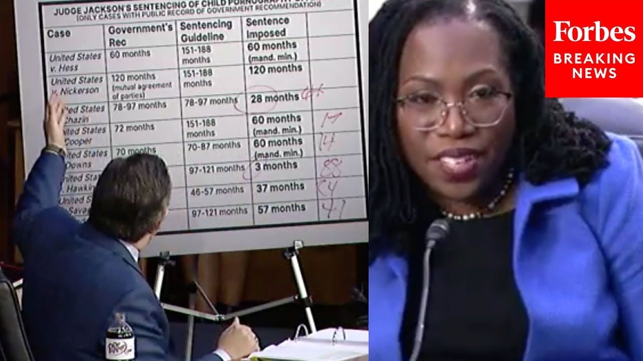 Cruz Confronts Ketanji Brown Jackson With 'Each And Every' Child Pornography Case She Presided Over