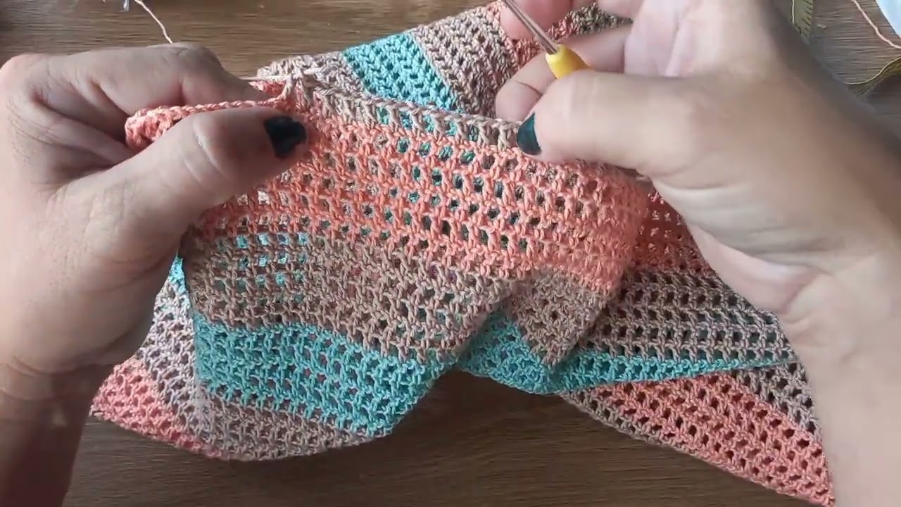 🧶Blusa SUSPIRO🧶 p2 #crochet #croche #empreendernoartesanato #blusacrochet #diy #crochefacil #facil 