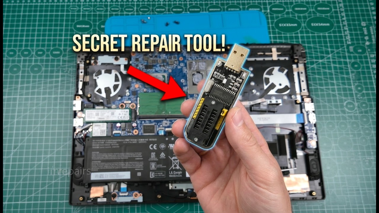 Don't Brick Your Laptop! Safe Hardware BIOS Reading Guide