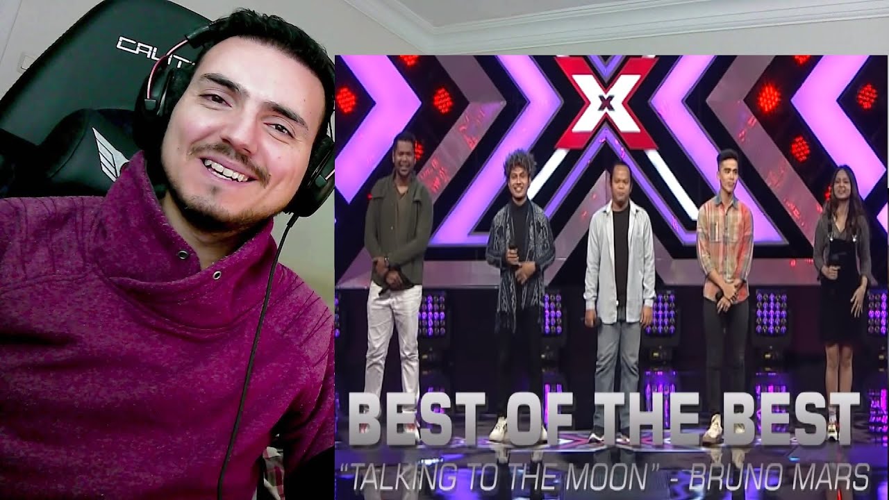 Daniel, Thomas, Roby, Maydea & Alvin - Talking to the Moon | X Factor Indonesia 2021 Reaction