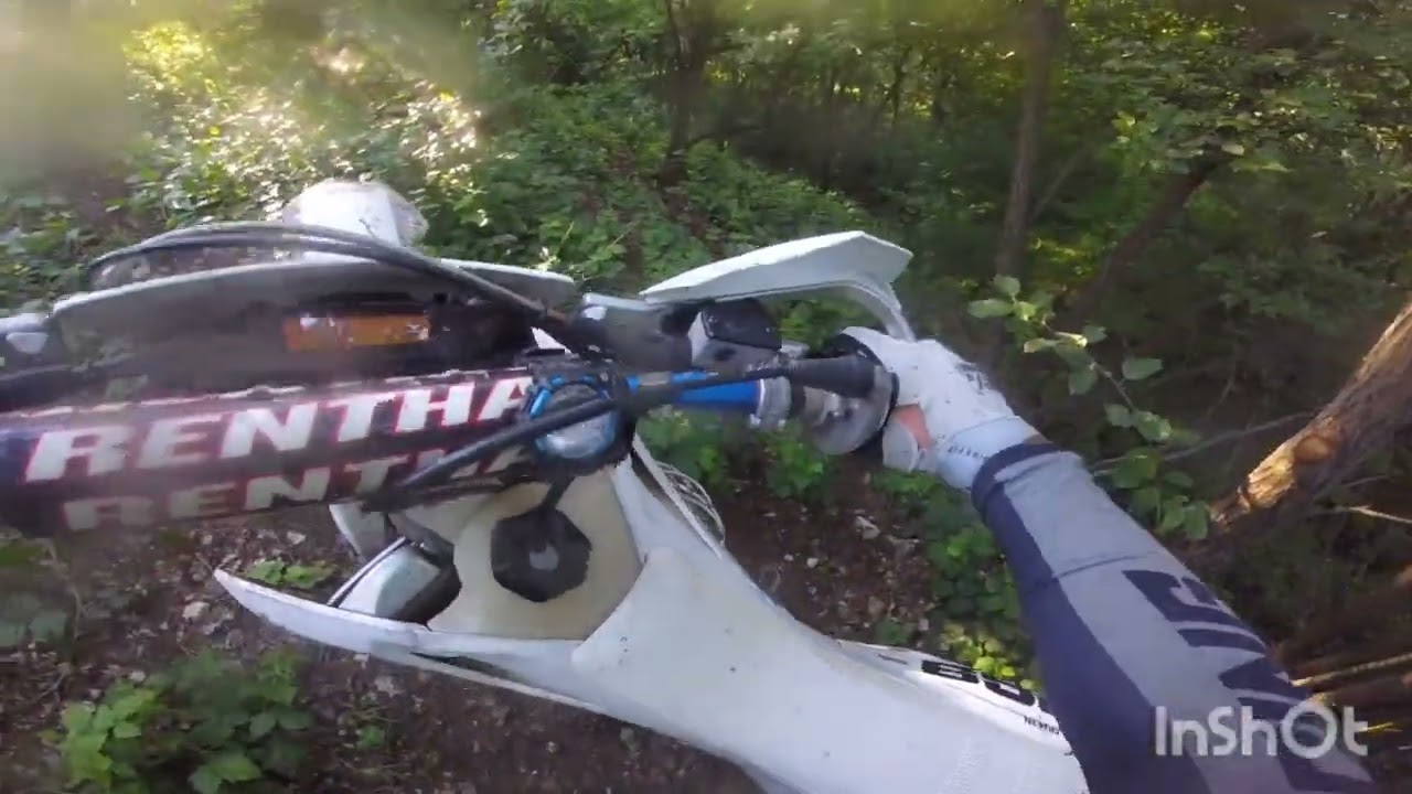 Trening enduro kamieniołom Wysoka(k. Łaz), najnowsza traska 2024. Husqvarna TX150 2017