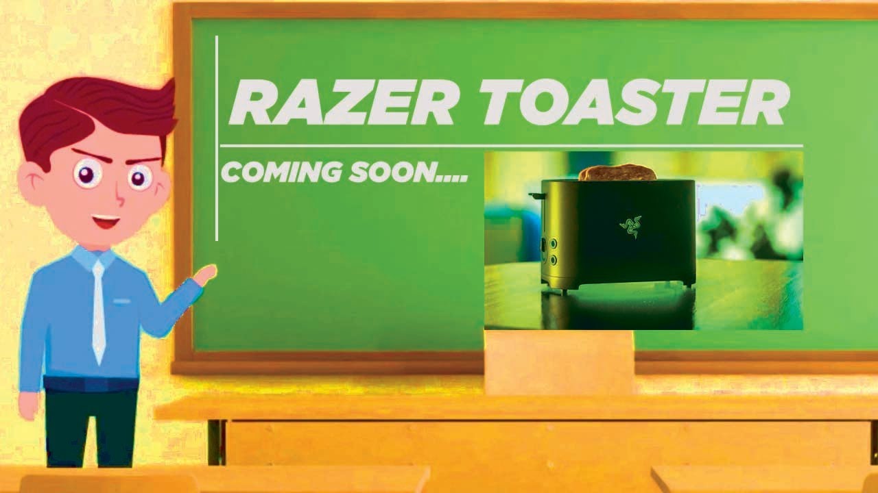 Razor Toaster || Razer is actually going to make a razer toaster now