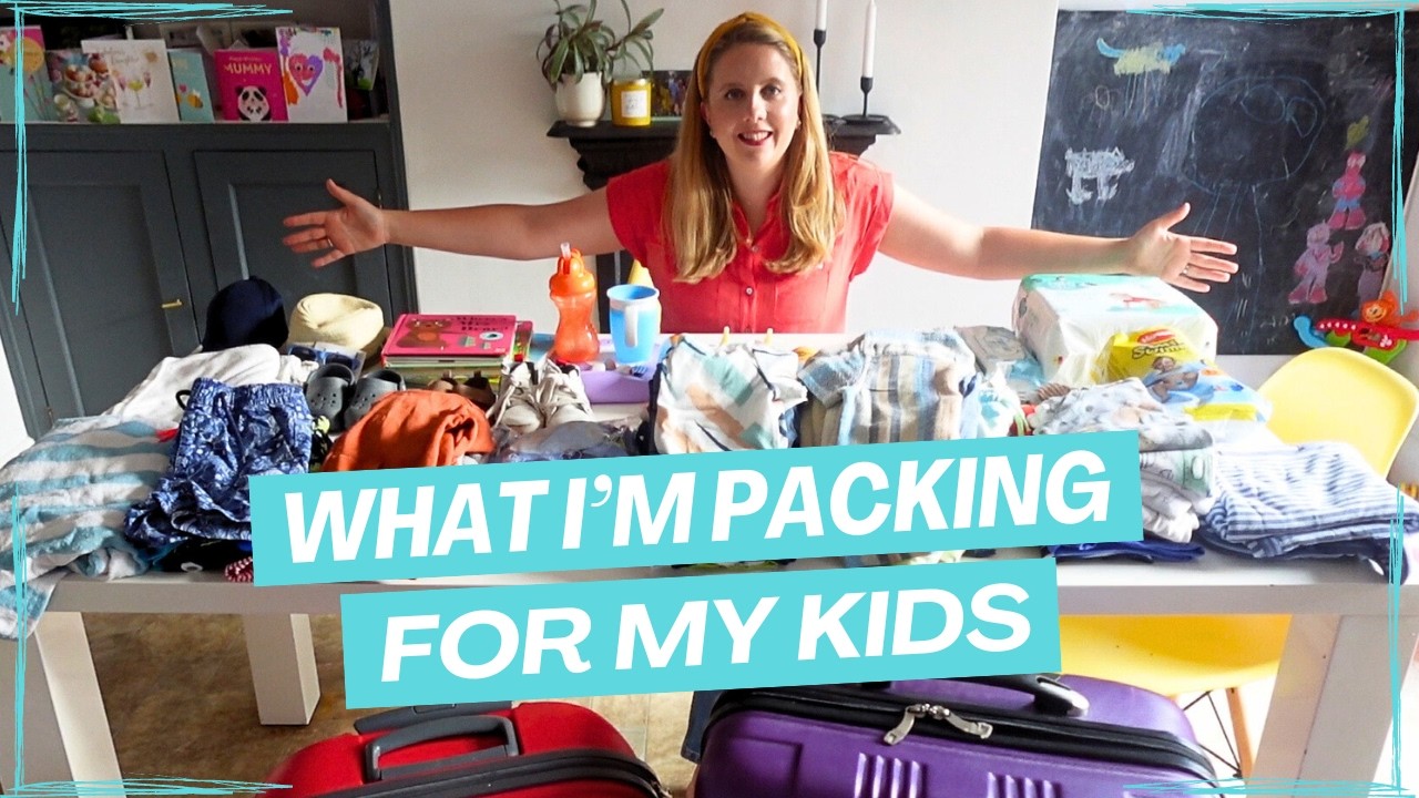 What I'm Packing for My Kids: Family Summer Holiday Essentials 🌞🏖️
