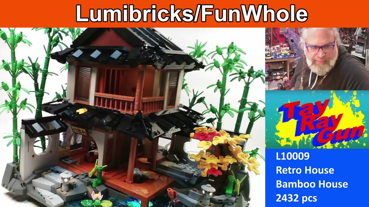 So relaxing! Lumibricks Retro House: Bamboo House review! I want to visit this place in real life!!!