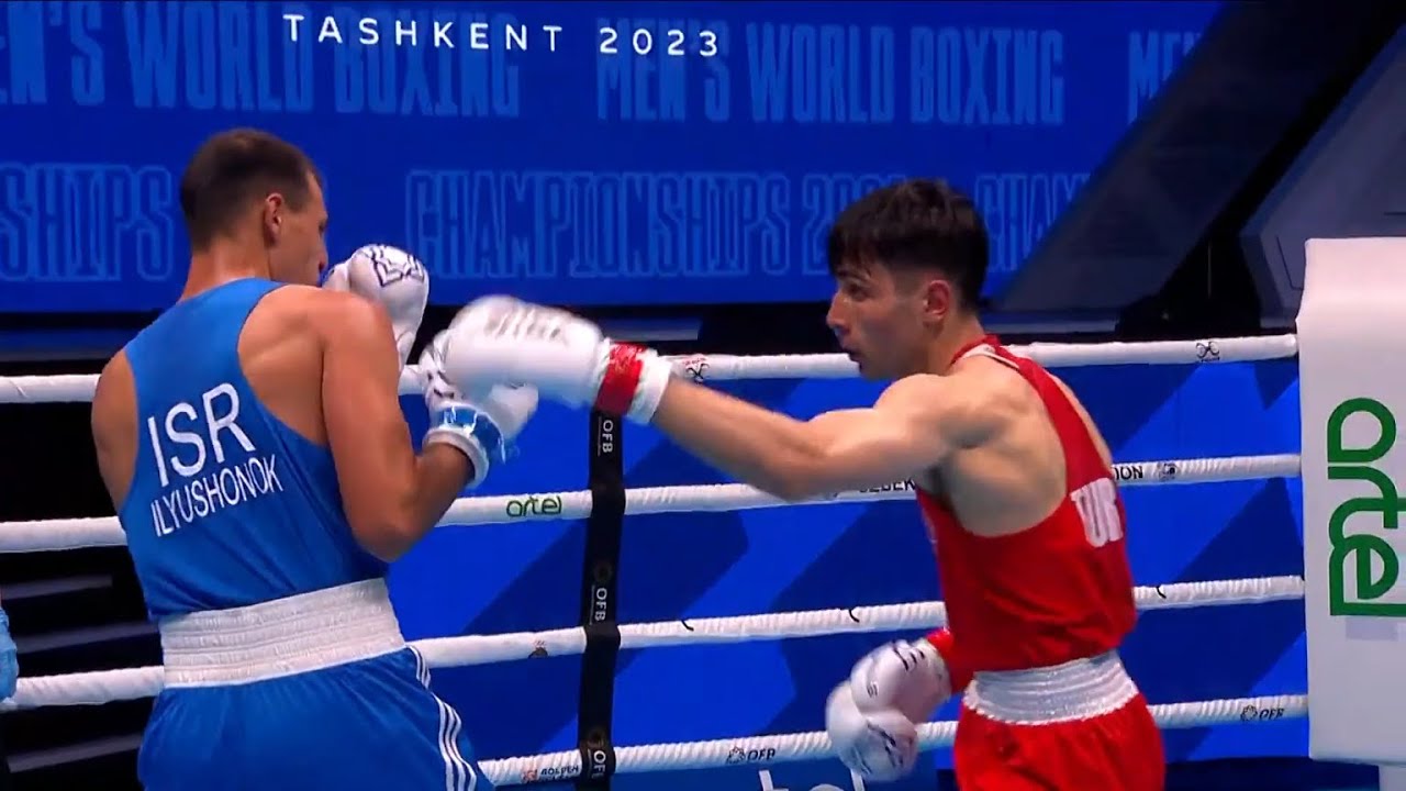 R64 (75KG) OSMANLI SULTAN (TUR) vs ILYUSHONOK DANIEL (ISR) | IBA World Boxing Championships 2023