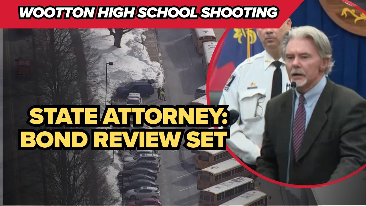 State’s Attorney: bond review set after Wootton High School shooting, suspect charged as adult
