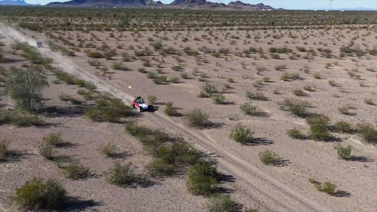 Driving In The Desert
