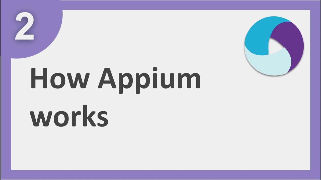 Appium Beginner Tutorial 2 | How Appium Works