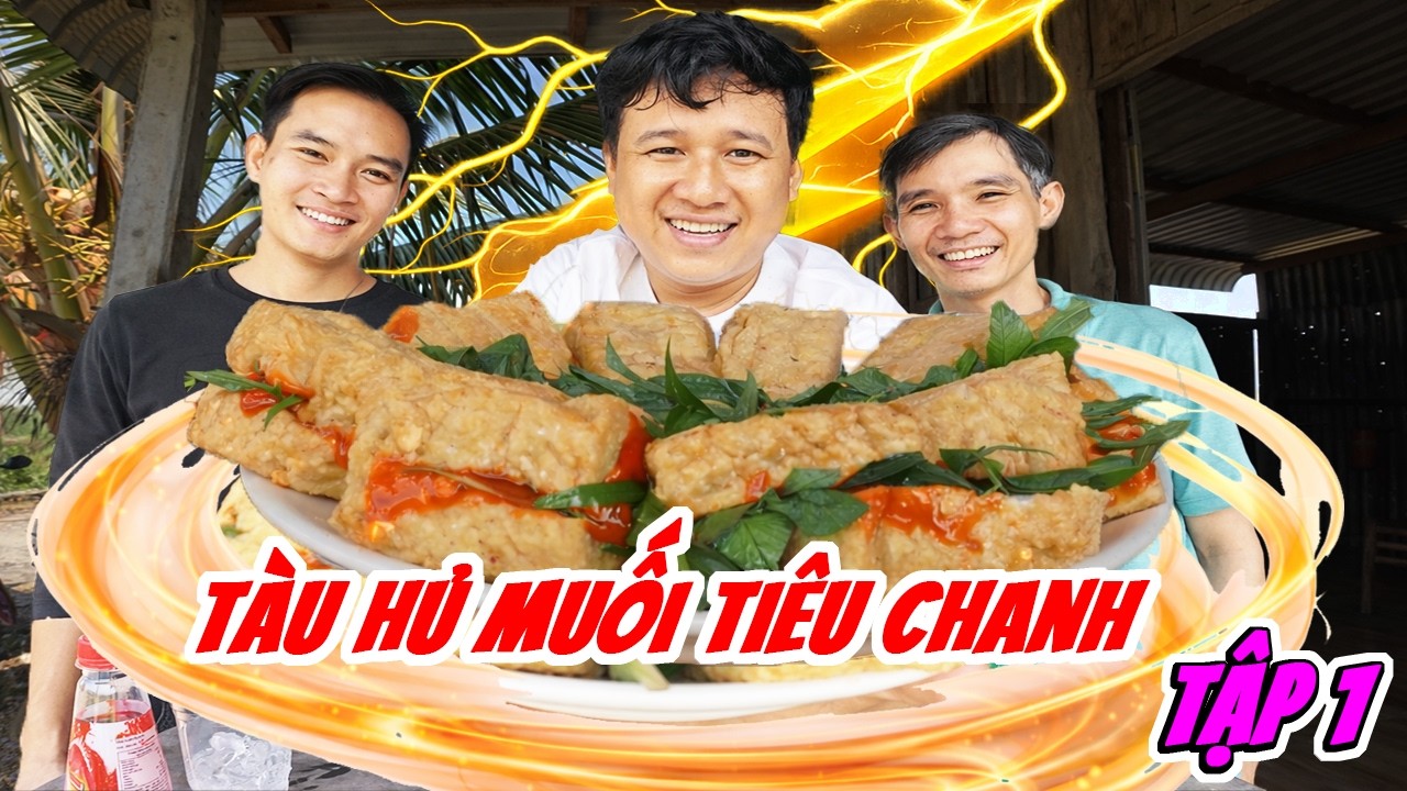 Ở Căn Chòi Giữa Ruộng Làm Tàu Hủ Muối Tiêu Chanh Ăn Cực Đã! | Đạt bộ binh sinh tồn