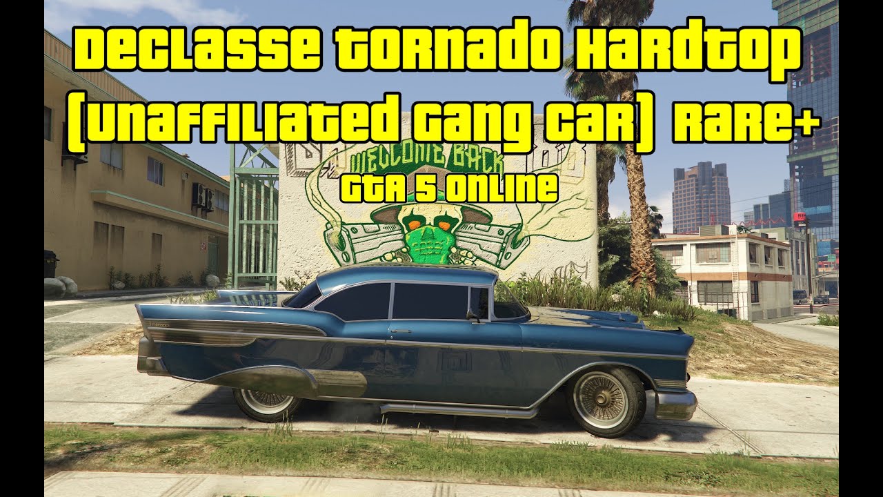 GTA 5 Online - Unaffiliated Gang Car #5 - Declasse Tornado Hardtop - Blue (Rare+)