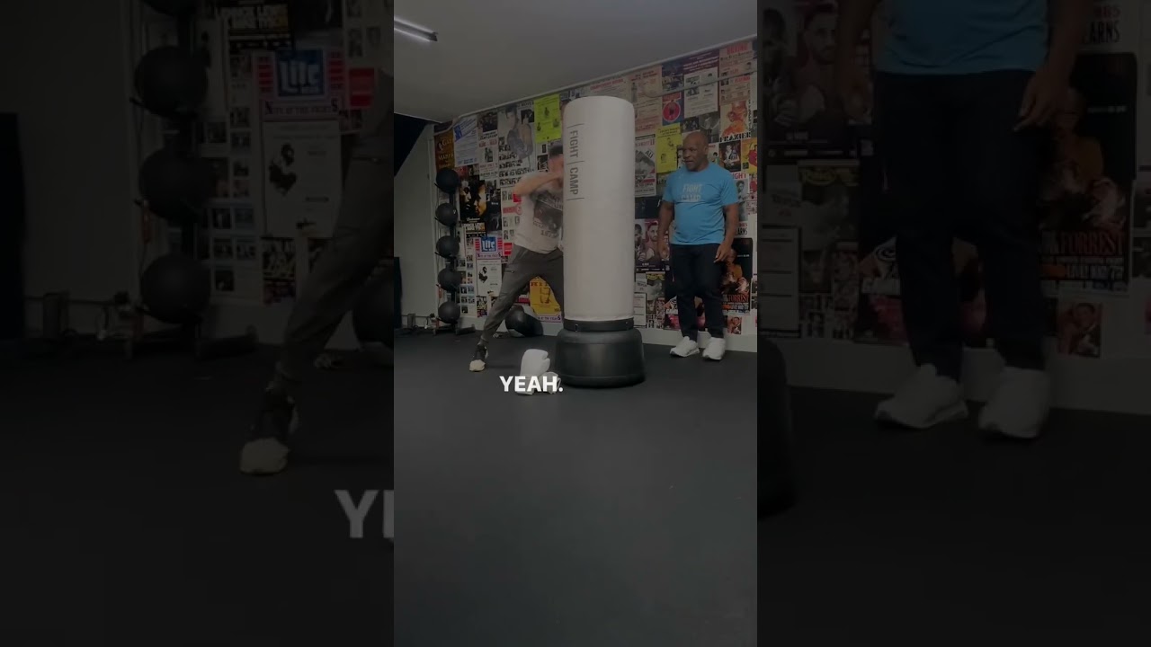 Boxing Lesson w/ MIKE TYSON!!