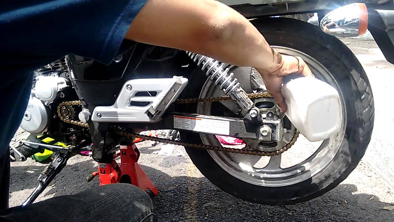 Ajuste Lubricado Cadena GZ-150 Parte 1