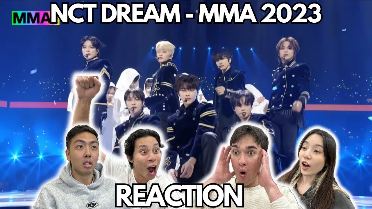 NCT DREAM MMA 2023 PERFORMANCE REACTION!!