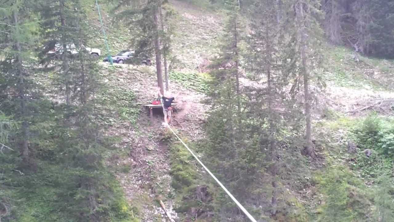 Slackline Putzalm mit Armin Holzer