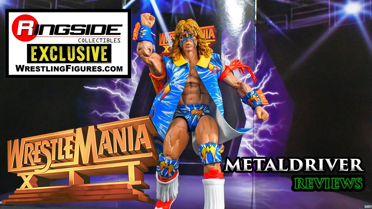 WWE Wrestlemania 12 Ultimate Warrior Ringside Exclusive Review