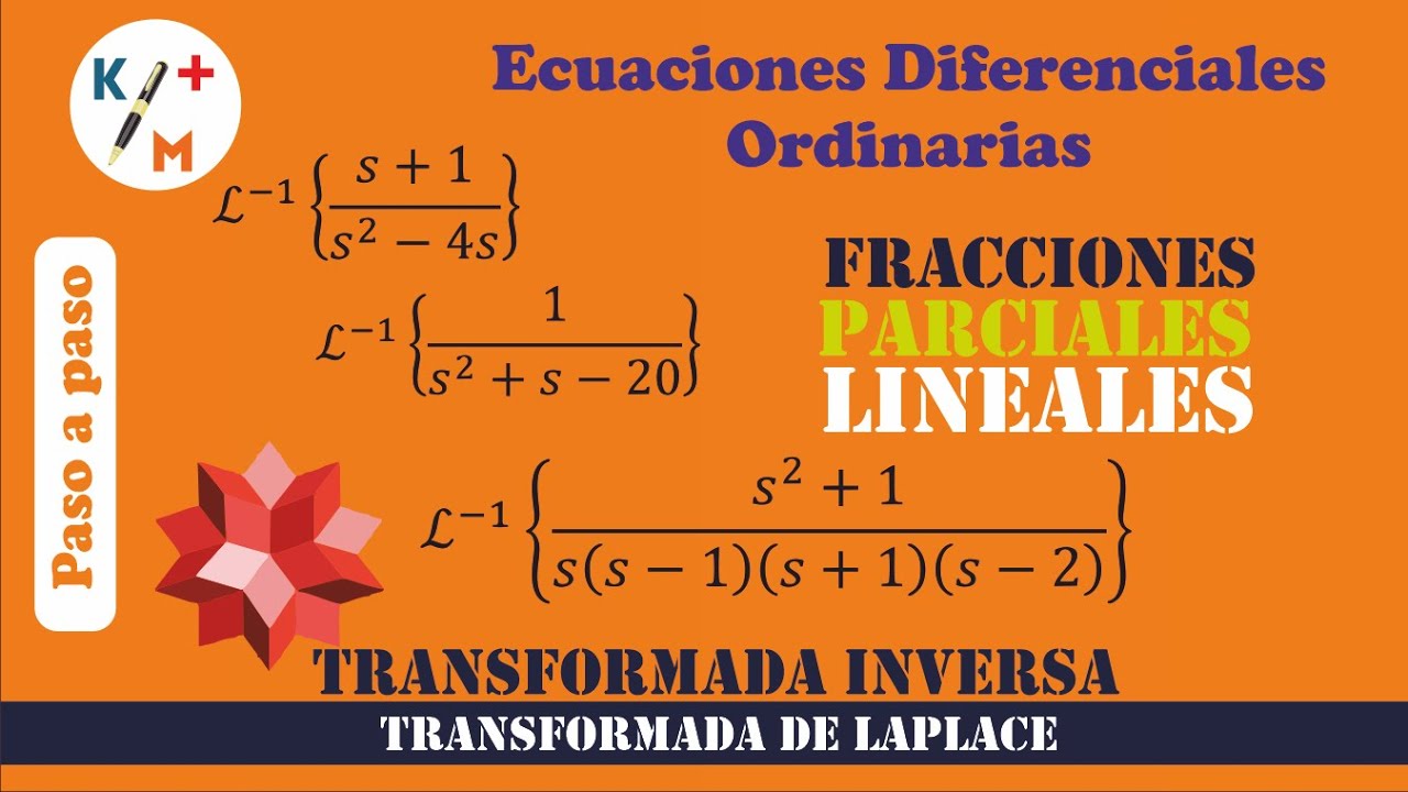 EDO -69. Transformada inversa. Fracciones parciales lineales. No  18, 20 y 24 Sec.7.2.Dennis G. Zill