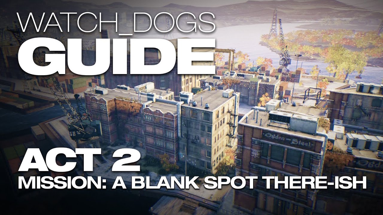 Watch_Dogs ACT 2 - power up the generators / the bunker