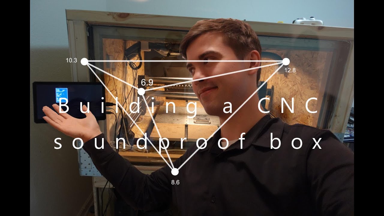 Building a onefinity soundproof box timelapse