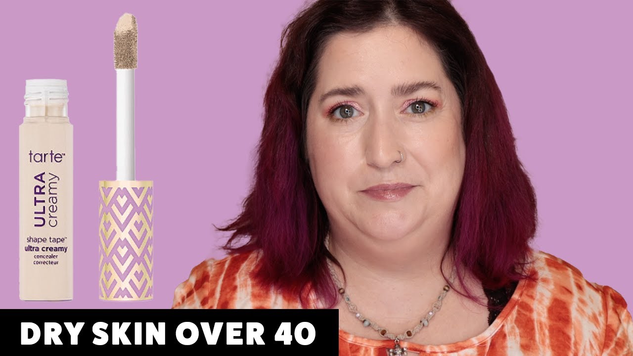 TARTE SHAPE TAPE ULTRA CREAMY CONCEALER | Dry Skin Review & Wear Test