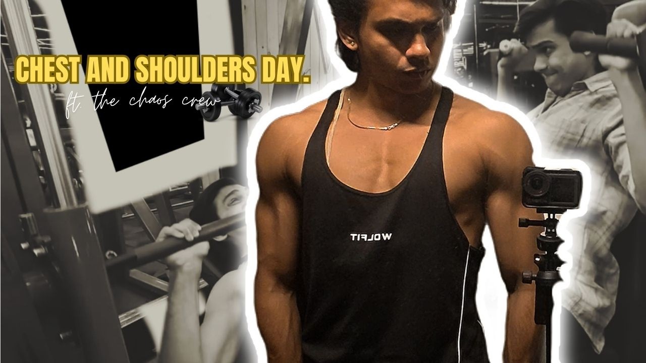 Chest & Shoulders with the Boys = Chaos + Gains 😂💥