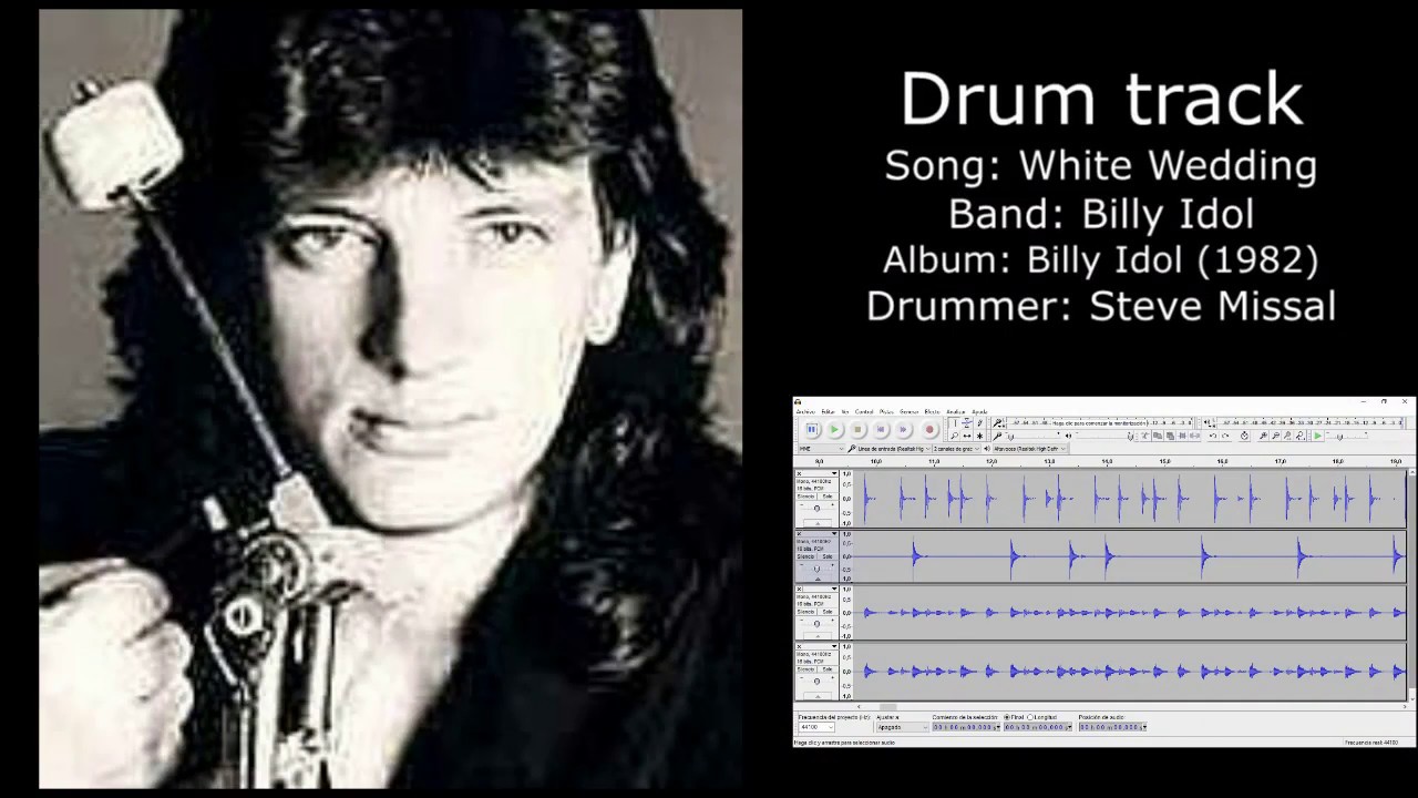 White Wedding (Billy Idol) • Drum Track