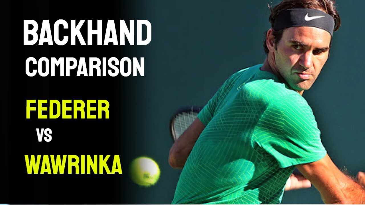 ATP one-handed backhand comparison - Roger Federer vs Stan Wawrinka