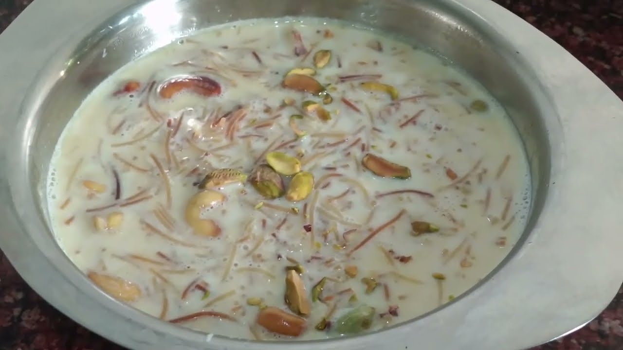 जब मीठा खाने का मन हो झटपट से बनाई स्वादिष्ट रेसिपी ll sevaikikhirrecipe ll sheer khurma recipe ll