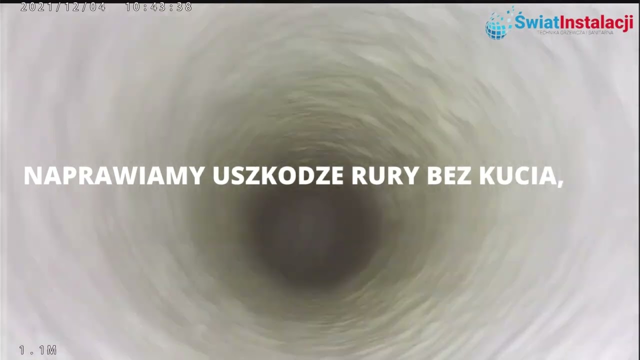 Bezwykopowa renowacja rur kanalizacyjnych