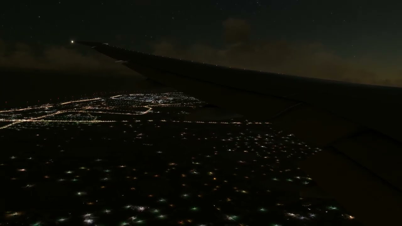 MSFS | PMDG 777-36N(ER) New York JFK - Taipei TPE | Passenger View - Landing