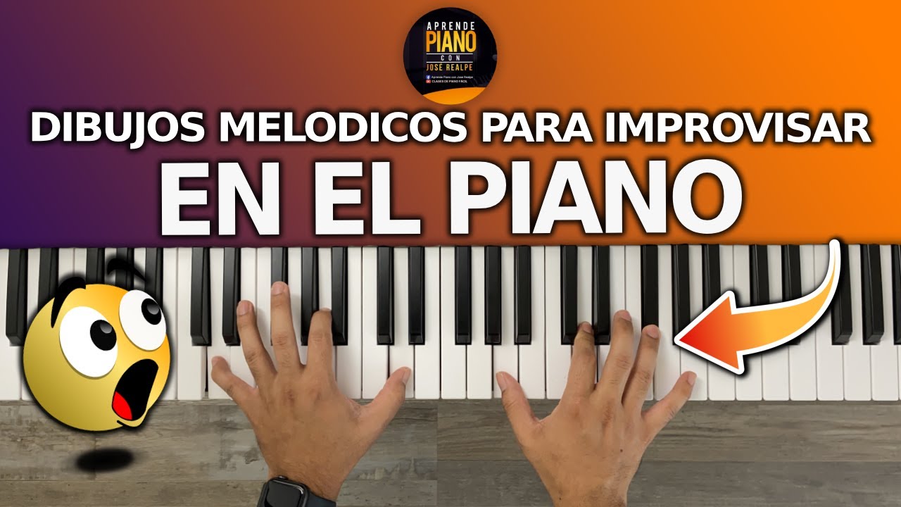DIBUJOS MELÓDICOS PARA IMPROVISAR EN EL PIANO